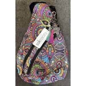Sakroots On The Go Wonderlust Sling Backpack NWT